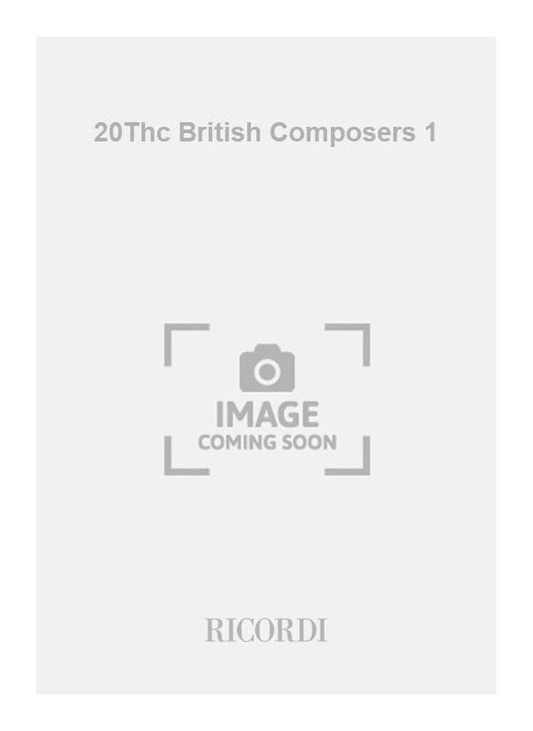 20Thc British Composers 1